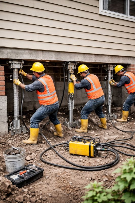 Foundation Stabilizing in West Chester, PA