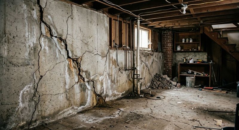 Basement Crack Repair in Phoenixville, PA