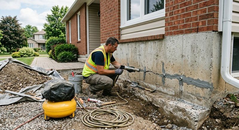 Basement Foundation Repair in Chalfont, PA