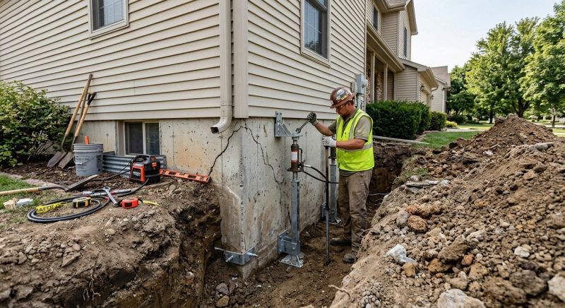Basement Foundation Repair in Devon, PA