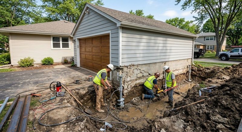 Basement Foundation Repair in Newtown Square, PA