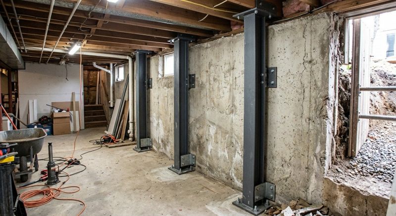 Basement Stabilization in Phoenixville, PA