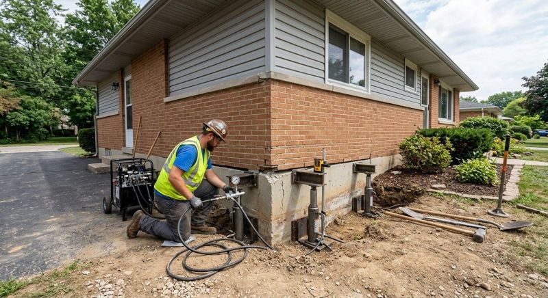 Concrete Foundation Leveling in Hockessin, DE