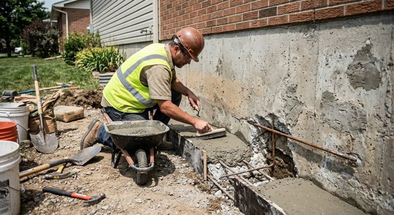 Concrete Foundation Repair in Avondale, PA