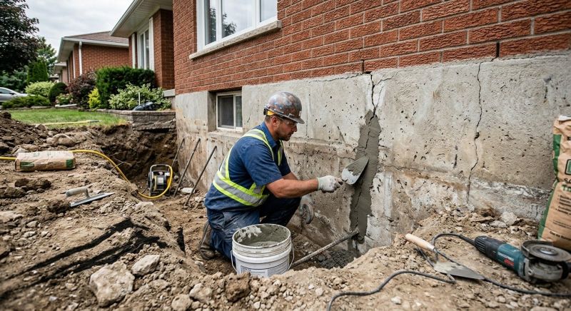 Concrete Foundation Repair in Hatboro, PA