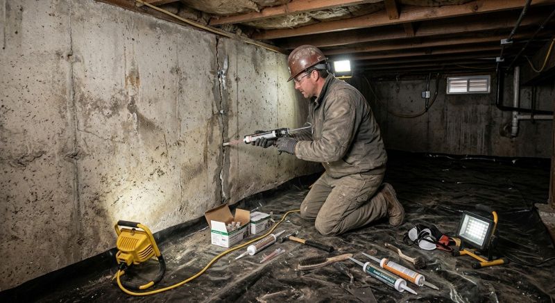 Concrete Foundation Repair in Phoenixville, PA