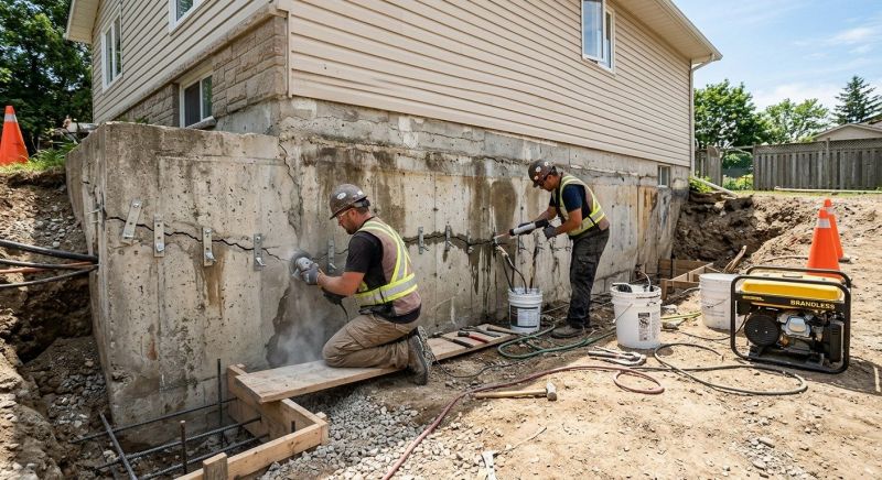 Concrete Foundation Repair in Wayne, PA