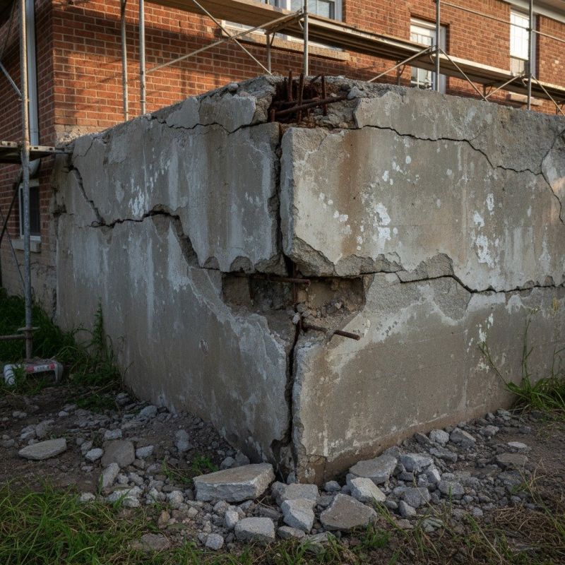 Cracked Foundation Repair in Havertown, PA