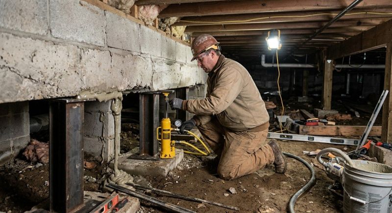 Crawlspace Foundation Repair in Marcus Hook, PA