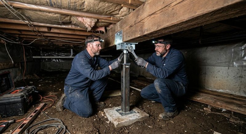 Crawlspace Foundation Repair in Norristown, PA