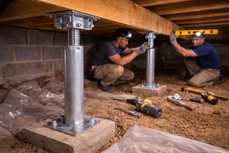 Crawlspace Structural Repair in Phoenixville, PA