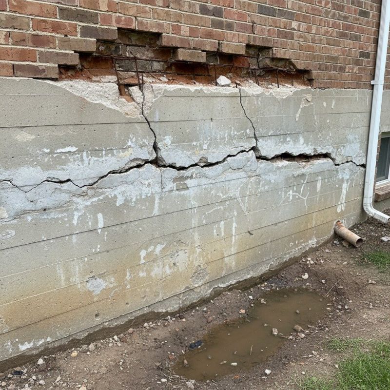 Foundation Crack Repair in North Wales, PA