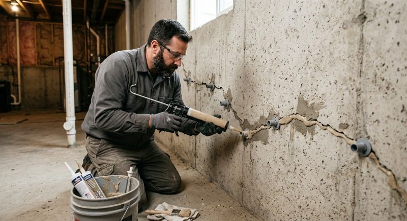 Foundation Cracks Repair in Phoenixville, PA