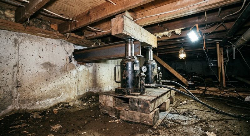 Foundation Jacking in Avondale, PA