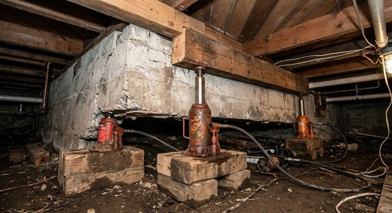 Foundation Jacking in Cheltenham, PA
