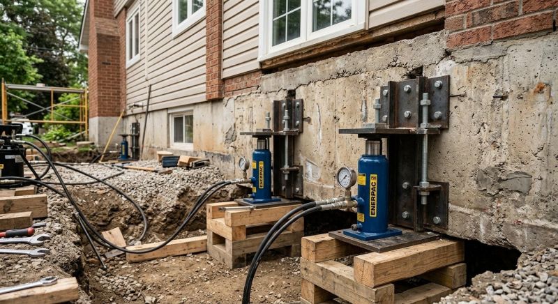 Foundation Jacking in Chester, PA