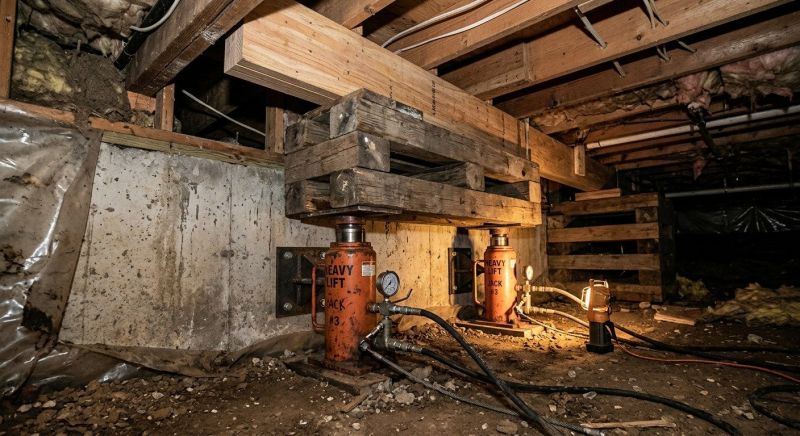 Foundation Jacking in Clifton Heights, PA