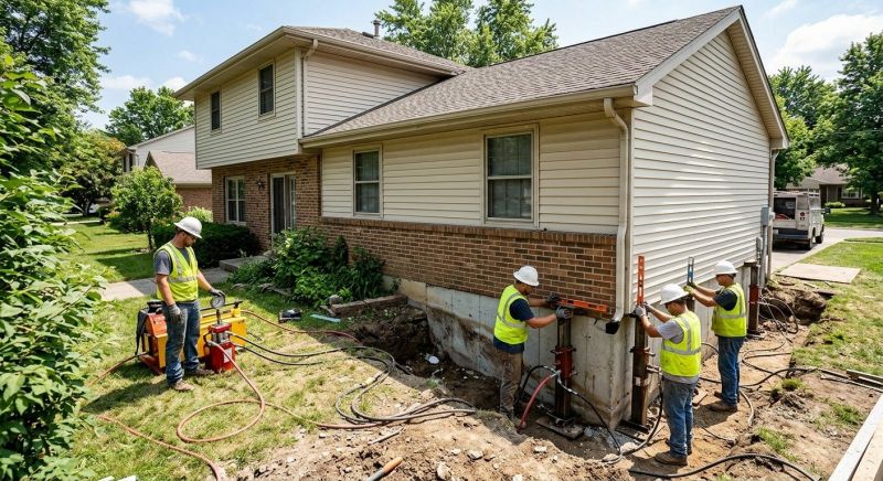 Foundation Jacking in Downingtown, PA