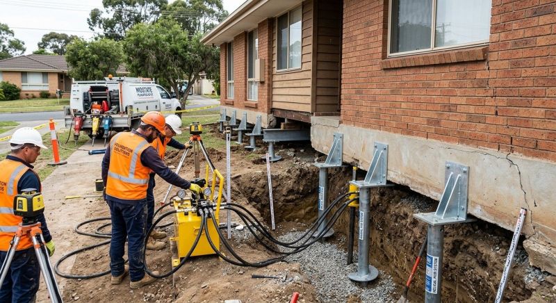 Foundation Jacking in Green Lane, PA