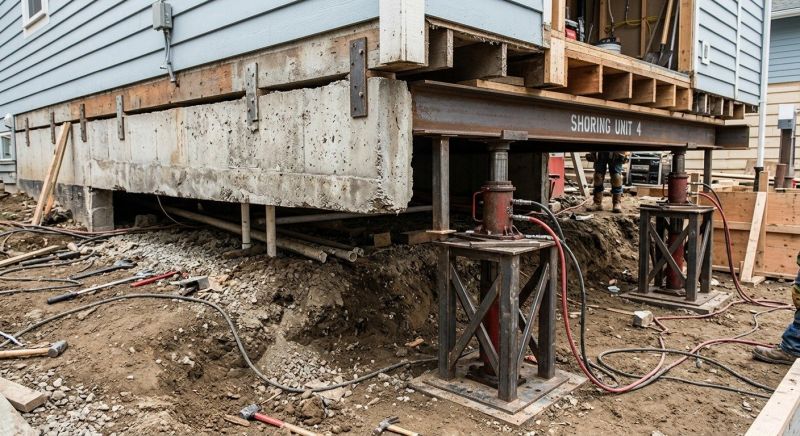 Foundation Jacking in Hatboro, PA
