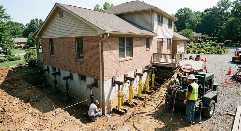 Foundation Jacking in King Of Prussia, PA