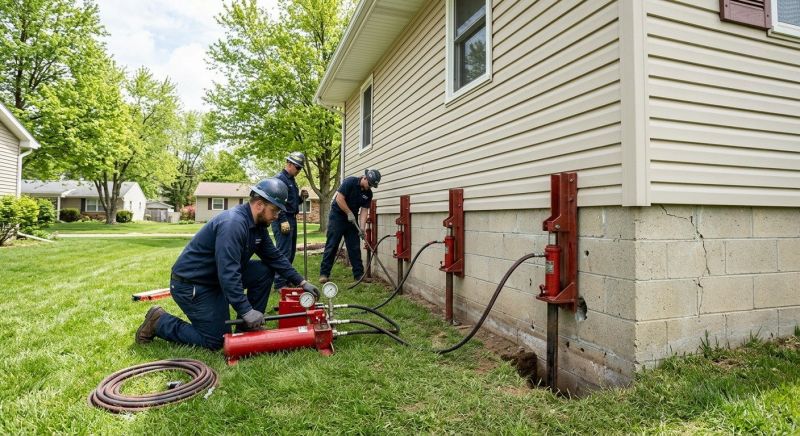 Foundation Jacking in Lansdowne, PA