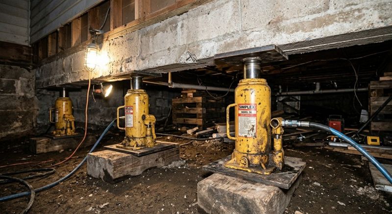 Foundation Jacking in Wayne, PA