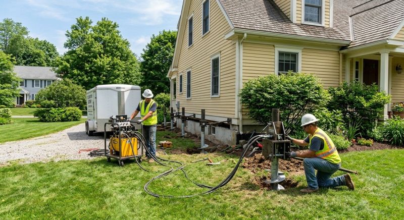 Foundation Lifting in Glenolden, PA