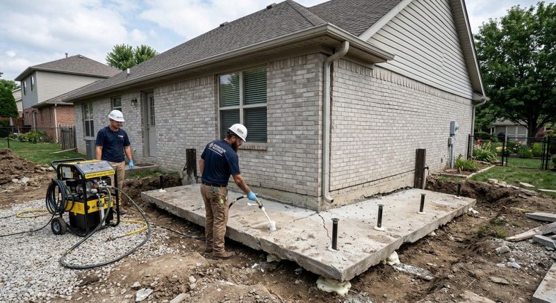 Foundation Lifting in Montgomery County, PA