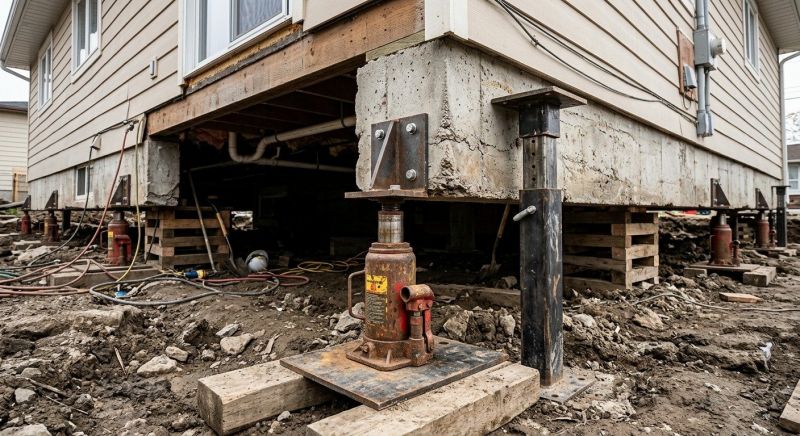 Foundation Lifting in Plymouth Meeting, PA