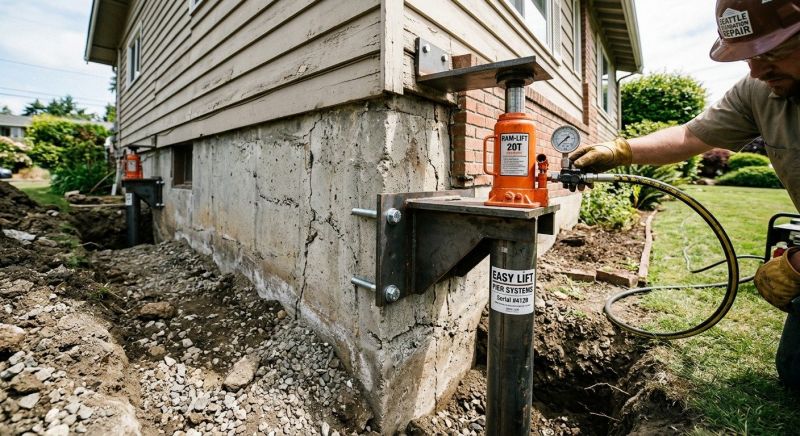 Foundation Lifting in Wayne, PA