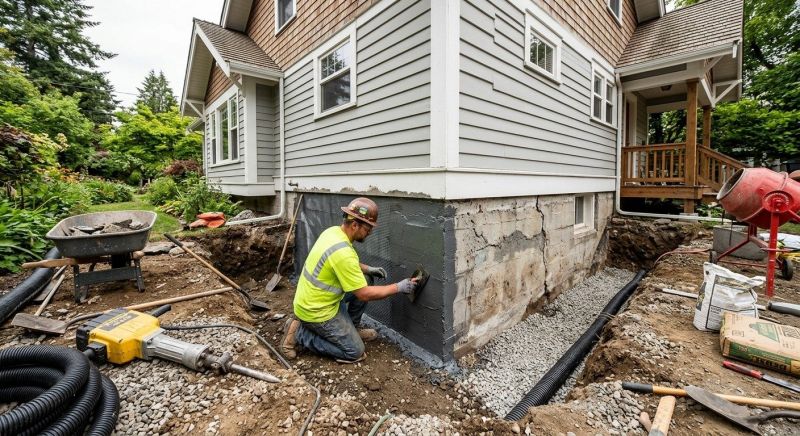 Foundation Renovation in Phoenixville, PA
