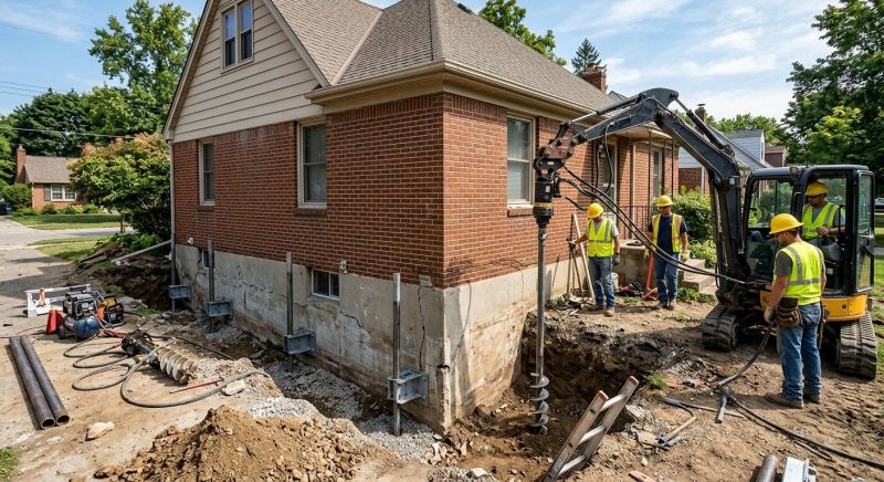 Foundation Stabilizing in Coatesville, PA