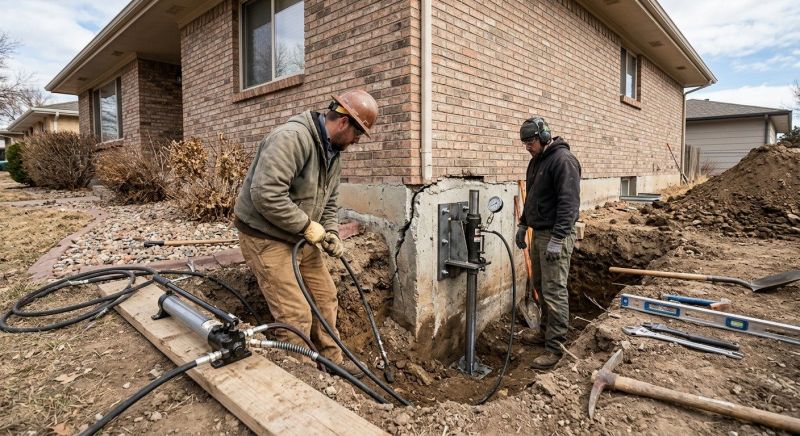 Foundation Stabilizing in Dresher, PA