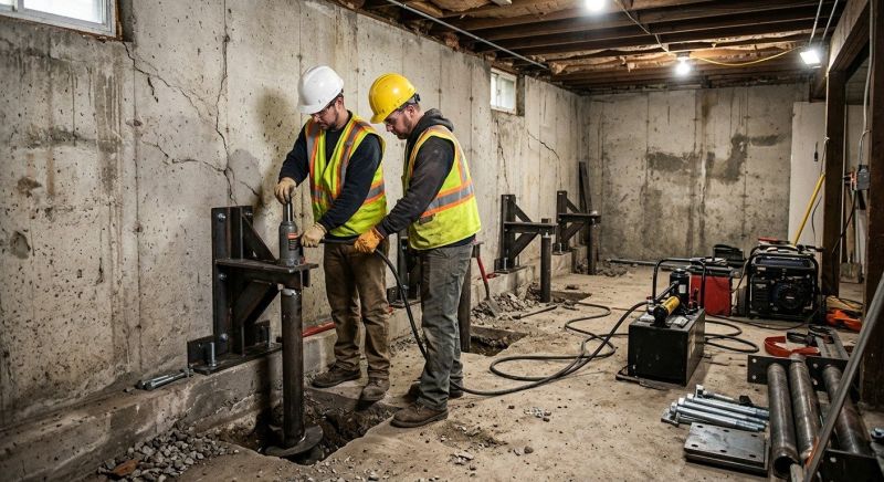 Foundation Stabilizing in Montgomery County, PA