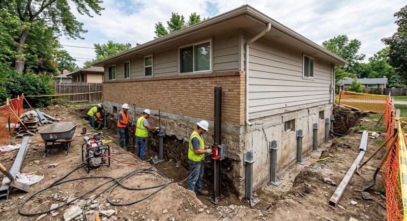 Foundation Strengthening in Phoenixville, PA