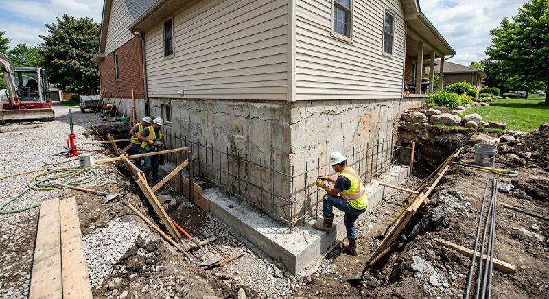 Foundation Strengthening in Phoenixville, PA