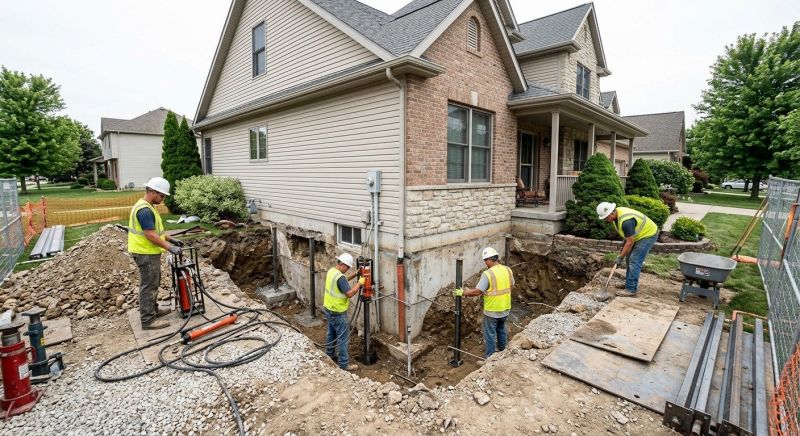 Foundation Strengthening in Phoenixville, PA