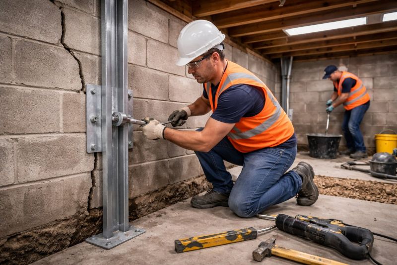 Foundation Structural Repair in Broomall, PA