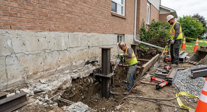 Foundation Structural Repair in Chester, PA