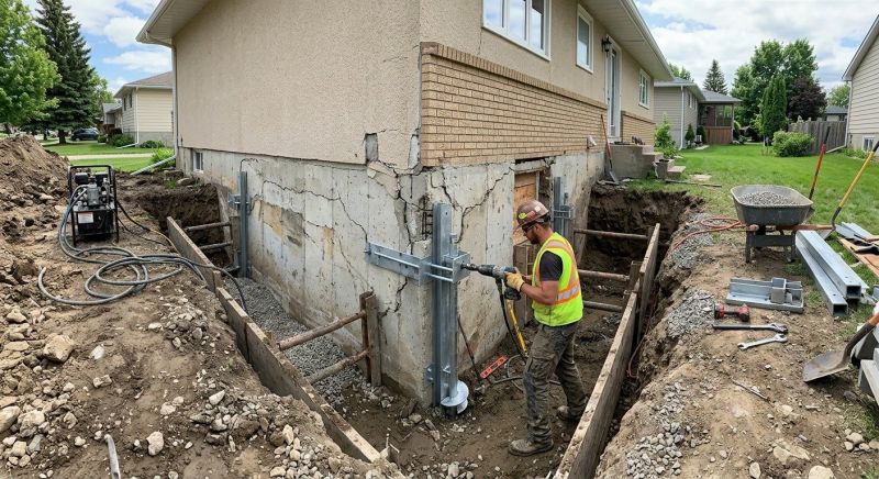 Foundation Structural Repair in Phoenixville, PA