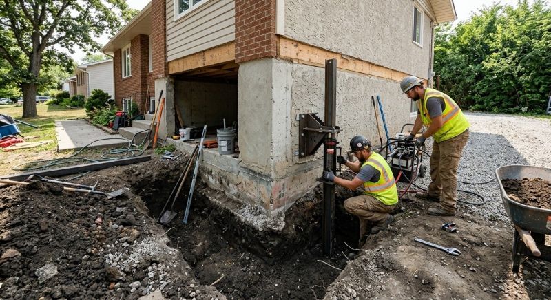 Foundation Structural Repair in Norristown, PA