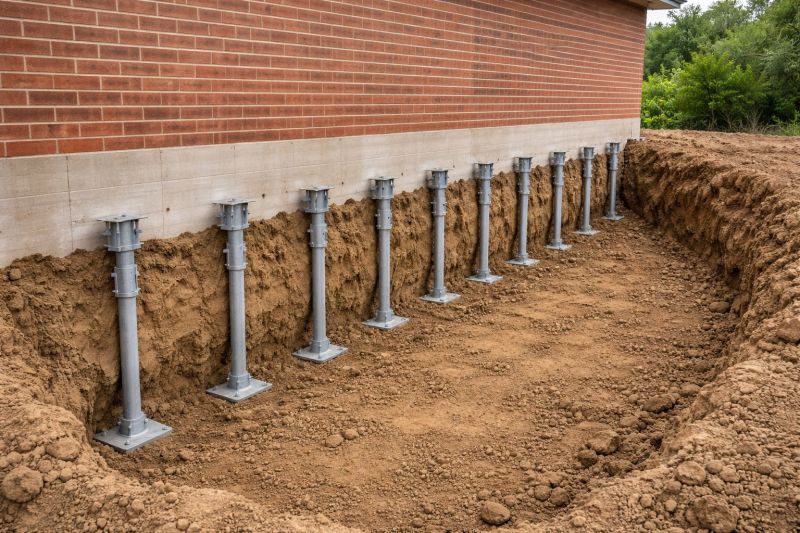 Helical Pile Installation in Phoenixville, PA