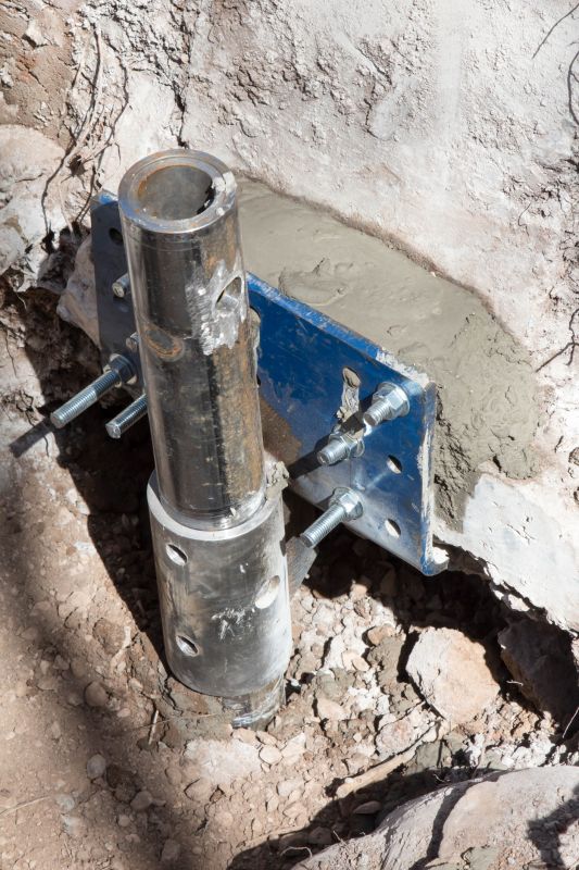 Helical Pile Installation in Phoenixville, PA