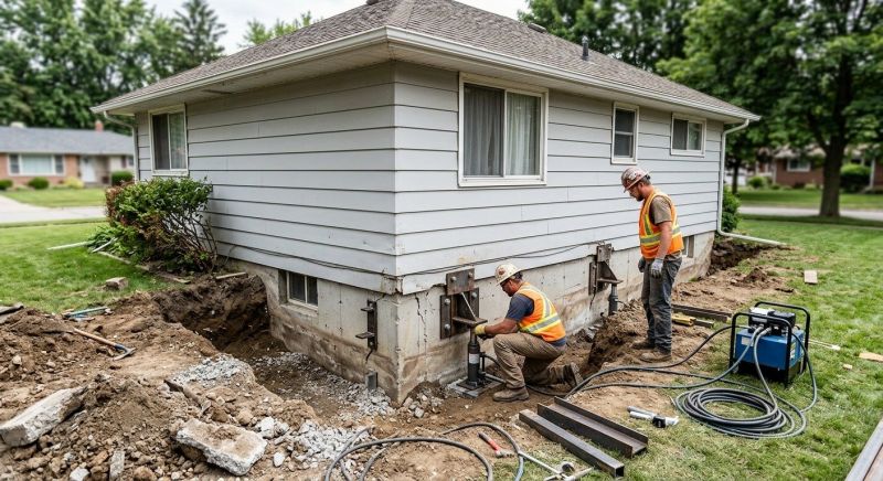 Home Foundation Repair in Malvern, PA