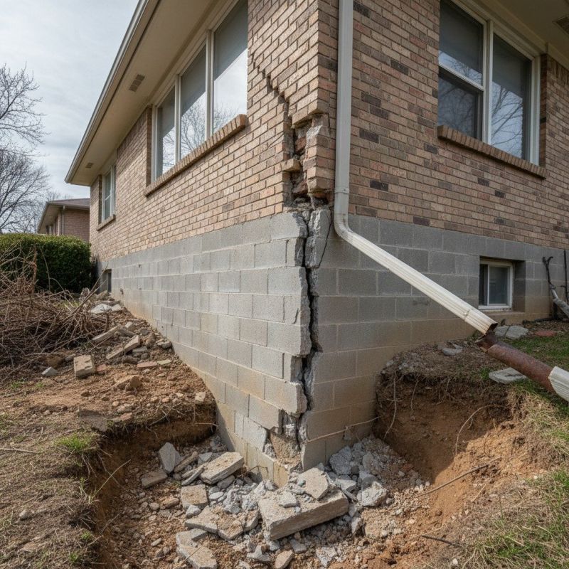 Settling Foundation Service in Horsham, PA