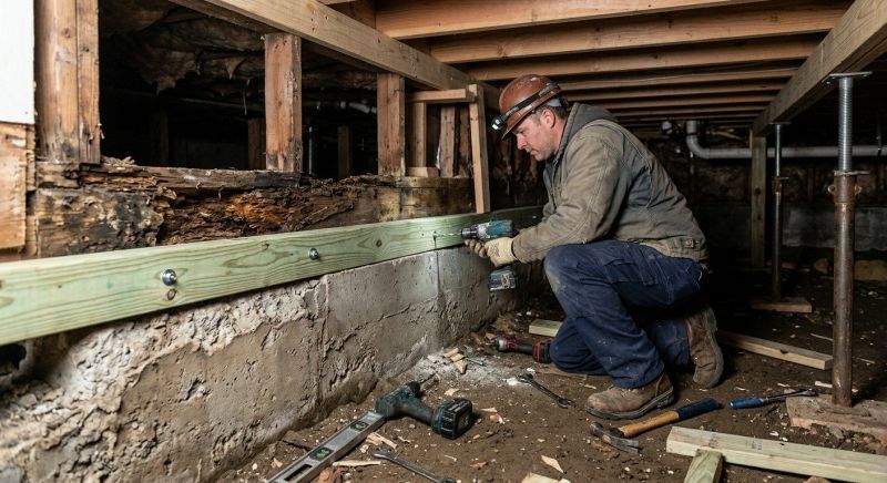 Sinking Foundation Repair in Lansdale, PA