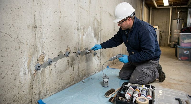 Structural Crack Repair in Phoenixville, PA