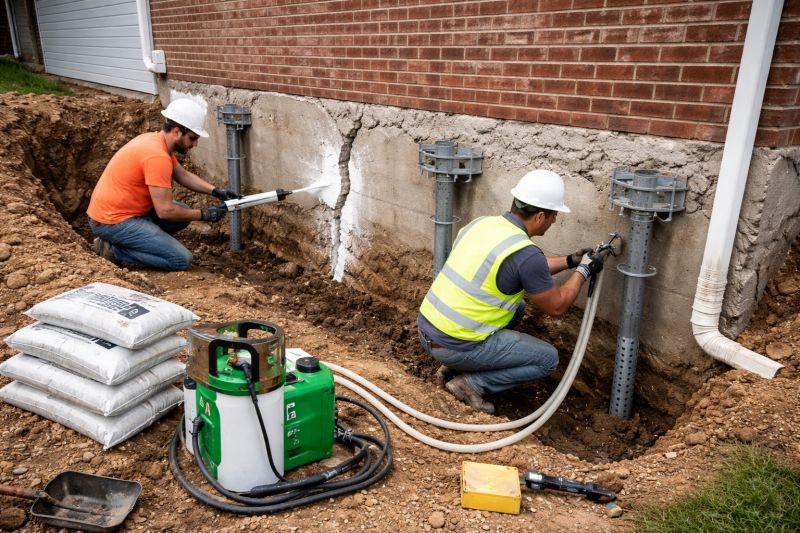 Structural Foundation Repair in Delaware County, PA