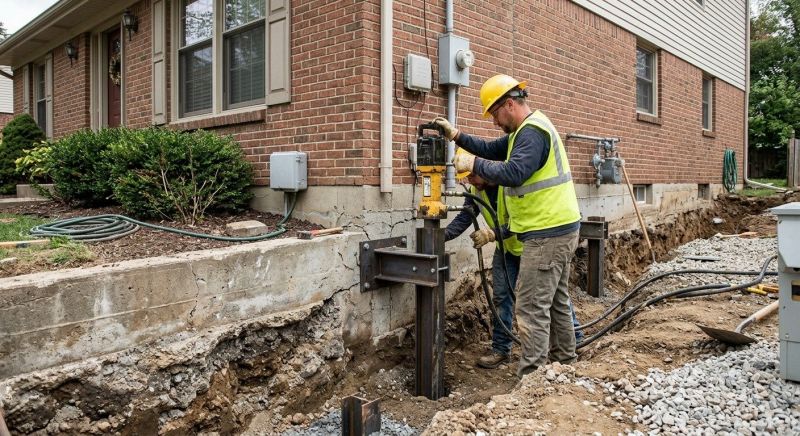 Structural Foundation Repair in Douglassville, PA
